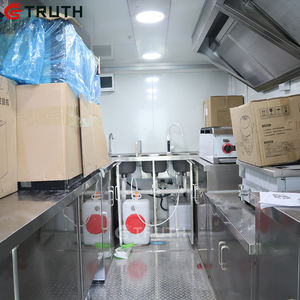 VÉRITÉ Cuisine mobile Équipements personnalisés hot dog fast food chariot <span class=keywords><strong>de</strong></span> remorque café-restaurant pizza remorque pour aliments frits - Product Image 6