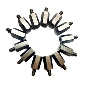 Stainless Steel Hexagonal Stud M3 M4 M5 M6 Threaded One End Right Hand Metric Studs B1=1.25D A2-50 Strength Grade - Product Image 2