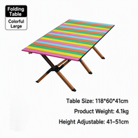 Ensemble de table et chaises de camping pliantes, meubles d'extérieur portables avec table roulante en acier inoxydable pour 8 personnes, pour pique-nique, jardin, terrasse, barbecue
