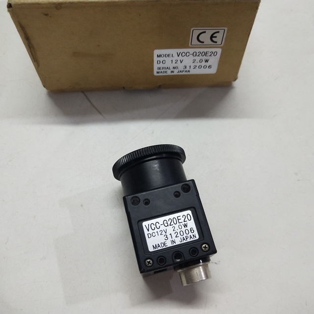 VCC-G20E20 1/2" CCD Monochrome Industrial Camera 30fps C-mount Machine Vision