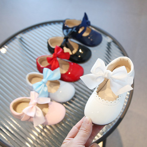 Nuove Scarpe da Ballo Primaverili e Autunnali Stile Principessa Mary Jane, <span class=keywords><strong>Ballerine</strong></span> con Fiocco per Bambine, Versatili e alla Moda - Product Image 3