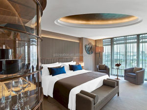 Guang dong shunde venta al por mayor de lujo moderno de dormitorio de madera de muebles de <span class=keywords><strong>hotel</strong></span> conjuntos - Product Image 3