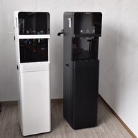 Distributeur d'eau chaude et froide domestique 5-7 étapes avec filtration par osmose inverse, base en plastique écologique, machine à eau riche en hydrogène et purificateur