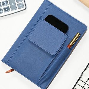 Carnet en cuir PU personnalisé - Journal personnalisé A5/B5 pour les cadeaux d'affaires et promotionnels - Product Image 2