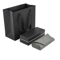 Ensemble d'emballage de luxe pour lunettes : Étui rigide personnalisé avec logo, sac de shopping, pochette et chiffon de nettoyage pour lunettes de soleil et de vue – Vente en gros