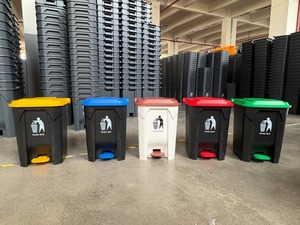 Tempat Sampah Plastik Beroda 240 Liter untuk Luar Ruangan - Product Image 4