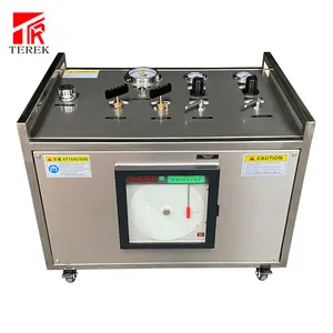 Sistema de prueba de presión de rotura hidrostática de manguera Terek para pruebas de válvulas de seguridad con grabadora