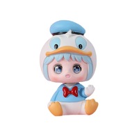 Dessin animé créatif univers mignon petite planète bobblehead poupée voiture gâteau décorations de cuisson