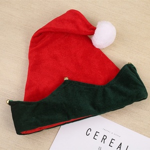 <span class=keywords><strong>Cappelli</strong></span> <span class=keywords><strong>da</strong></span> Elfo Natalizi Personalizzati all'Ingrosso, Rossi in Tessuto Non Tessuto, Vestibilità Classica per Adulti e Bambini, Accessori per Costumi Festivi - Product Image 1