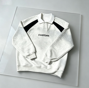 Sudadera Personalizada de Algodón Francés para Hombre, Manga Raglán, Color Sólido, Transpirable, Corte Regular, Otoño - Product Image 3