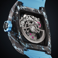 Montre Bonest Gatti pour homme, nouvelle collection, marque de luxe, design tonneau, étanche, boîtier en fibre de carbone, montre tendance pour homme BG7003
