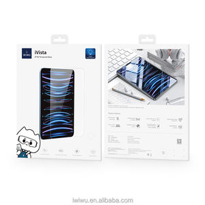 Pellicola Protettiva in <span class=keywords><strong>Vetro</strong></span> Temperato WiWU 2.5D ad Alta Trasparenza per <span class=keywords><strong>iPad</strong></span>, Protezione Completa HD Antigraffio per Tablet - Product Image 3