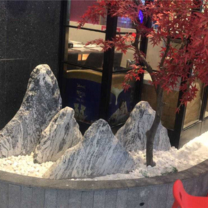 Di grande formato da neve bianco Naturale decorativo del paesaggio Grigio Pietra Paesaggio Rock Per Il <span class=keywords><strong>Giardino</strong></span> - Product Image 1