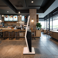 Kiosque en libre-service à écran tactile de 21,5, 23,6, 27 et 32 pouces avec NFC et imprimante thermique pour la vente au détail et les paiements sans numéraire