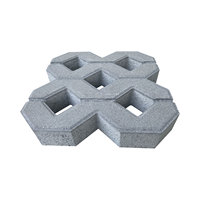 Meilleure Vente YW-PLZ-15 Pavés perméables en béton pour places de stationnement en forme de huit, coloris ciment, pour extérieur, à emboîtement gazonné