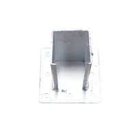 Accessoires de support solaire au sol, pièces en acier Zn-Al-Mg galvanisé à chaud