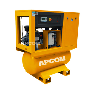 Commercial 4 in 1 Integrated Screw Air Compressor 8bar 12bar for <b>Small</b> Workshop with Built-in <b>Dryer</b> Filter Air Receiver Tank - Product Image 3