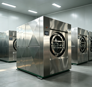 Lavadora Industrial Eléctrica de Acero Inoxidable con Secadora para Hospitales <span class=keywords><strong>y</strong></span> Fábricas - Product Image 3