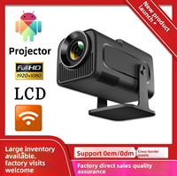Projecteur Pico 3D 1080P, 300 Lumens ANSI, Android 11, Rotation à 180°, 1500:1, Prise en charge 4K pour Home Cinéma Intérieur/Extérieur