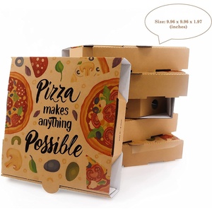 Fournisseur de boîtes à pizza en gros, emballage en carton, conception personnalisée, impression, boîtes à pizza bon marché avec votre propre logo - Product Image 6