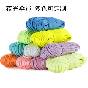 พาราคอร์ด 4 มม. โพลีเอสเตอร์ 1 เมตร เชือกปีนเขาสำหรับกิจกรรมกลางแจ้ง เชือกถักสำหรับการปีนเขา ใช้ในงานอุตสาหกรรม - Product Image 2