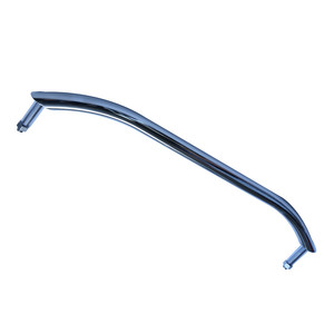 Tirador de acero inoxidable para barco, barra de agarre con brida, pasador de 12 pulgadas, para caravana - Product Image 3