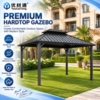Système de pergola bioclimatique en aluminium à lames orientables, écologique et prêt à l'emploi, pour les projets de villas, patios, jardins et espaces extérieurs.