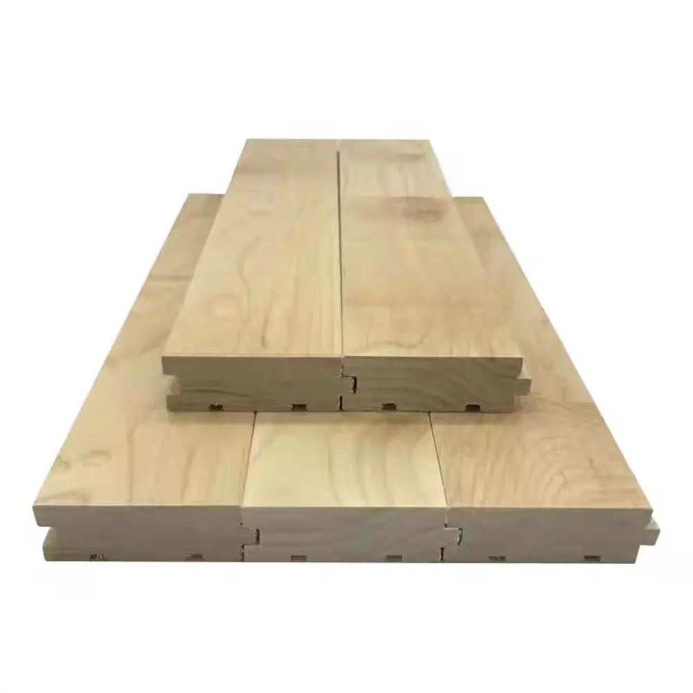 Prix d'usine standard Fiba Plancher en bois de sport en bois dur en érable russe Cour intérieure utilisé Plancher en bois massif en chêne pour sports