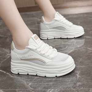 Chaussures de sport respirantes en maille pour femmes 2026 – Nouvelle collection printemps-été-automne, semelle épaisse antidérapante, tendance mode polyvalente - Product Image 1