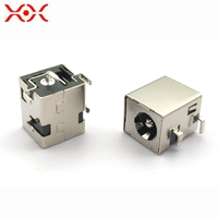 Connecteur de prise d'alimentation CC 5,5x2,1 mm nickelé femelle à monter sur circuit imprimé pour remplacement de port de charge d'ordinateur portable