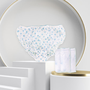Commercio all'ingrosso campioni gratuiti di maternità biancheria intima di cotone usa e getta - Product Image 5