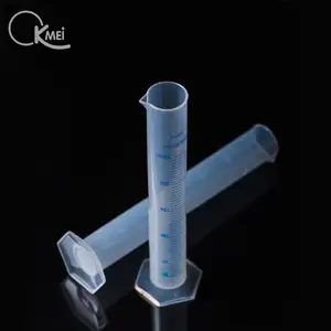 Customized laboratory pp Plastic Liquid Measurement Graduated Cylinder