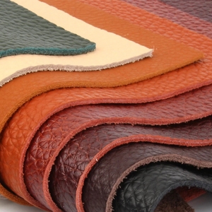 Cuero de vaca con patrón de lichi, material suave para bolsos, carteras, monederos, manualidades DIY - Product Image 1
