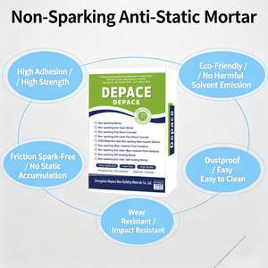 Suministro de Fábrica: <span class=keywords><strong>Mortero</strong></span> <span class=keywords><strong>Autonivelante</strong></span> Antiestático y Antichispas, Material Conductivo a Prueba de Explosiones <span class=keywords><strong>para</strong></span> Pisos de Plantas Químicas - Product Image 2