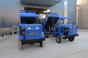 Сельскохозяйственная Строительная грузовая площадка 2 т 4-колесный дизельный мини-самосвал с гидравлической свалкой - Product Image 5