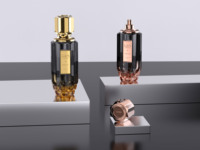 G & S Bouteille de parfum en verre Emballage de luxe Vaporisateur de parfum en verre Bouteille de parfum haut de gamme