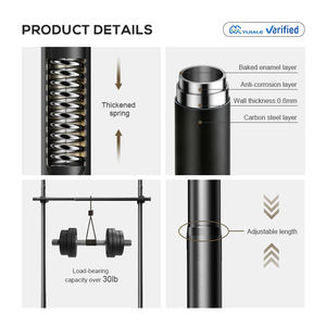 YIJIALE Vente en gros de vêtements, organisateur simple pour chapeaux suspendus noirs, fabrication sur mesure, petit commerce de détail, blanchisserie, vêtements - Product Image 2