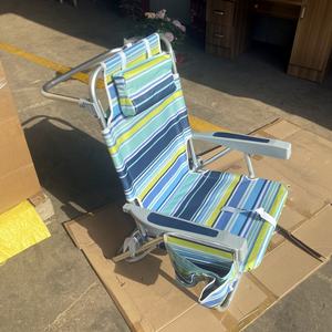 Ghế xếp bãi biển bằng thép nhôm nhẹ <span class=keywords><strong>2026</strong></span> |   Ghế dã ngoại cắm trại di động có tay cầm bằng gỗ beech thoải mái - Product Image 4