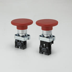 Interrupteur à bouton-poussoir électrique CNTD Changde CB2-BR42 avec voyant lumineux, autobloquant/auto-réinitialisant, 3A max. Courant 12V Max. - Product Image 1