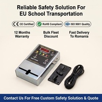 Testeur d'alcoolémie à pile à combustible pour bus scolaire, haute précision, métal, AC100V-AC240V, WGSENSOR AT319