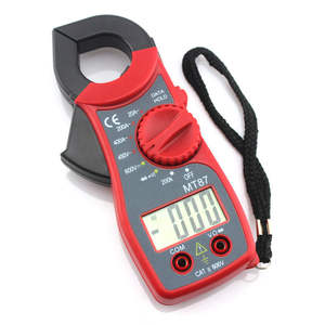 Multímetro de pinza LCD de plástico <span class=keywords><strong>MT87</strong></span> AC 400A, comprobador digital de voltaje AC/DC 450V/6000V, detector de voltaje, amperímetro, ohmímetro, apertura de 26 mm - Product Image 5