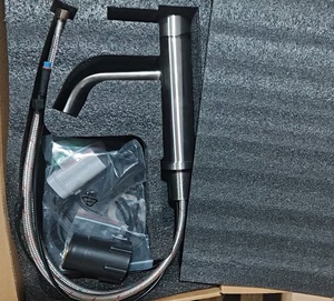 Robinet de lavabo à capteur d'induction en acier inoxydable pour salle de bain - Product Image 3