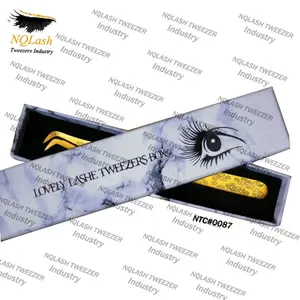 High Quality Lashes Print Box Packing For Eyelash Extension Tweezers From NQLASH Tweezers