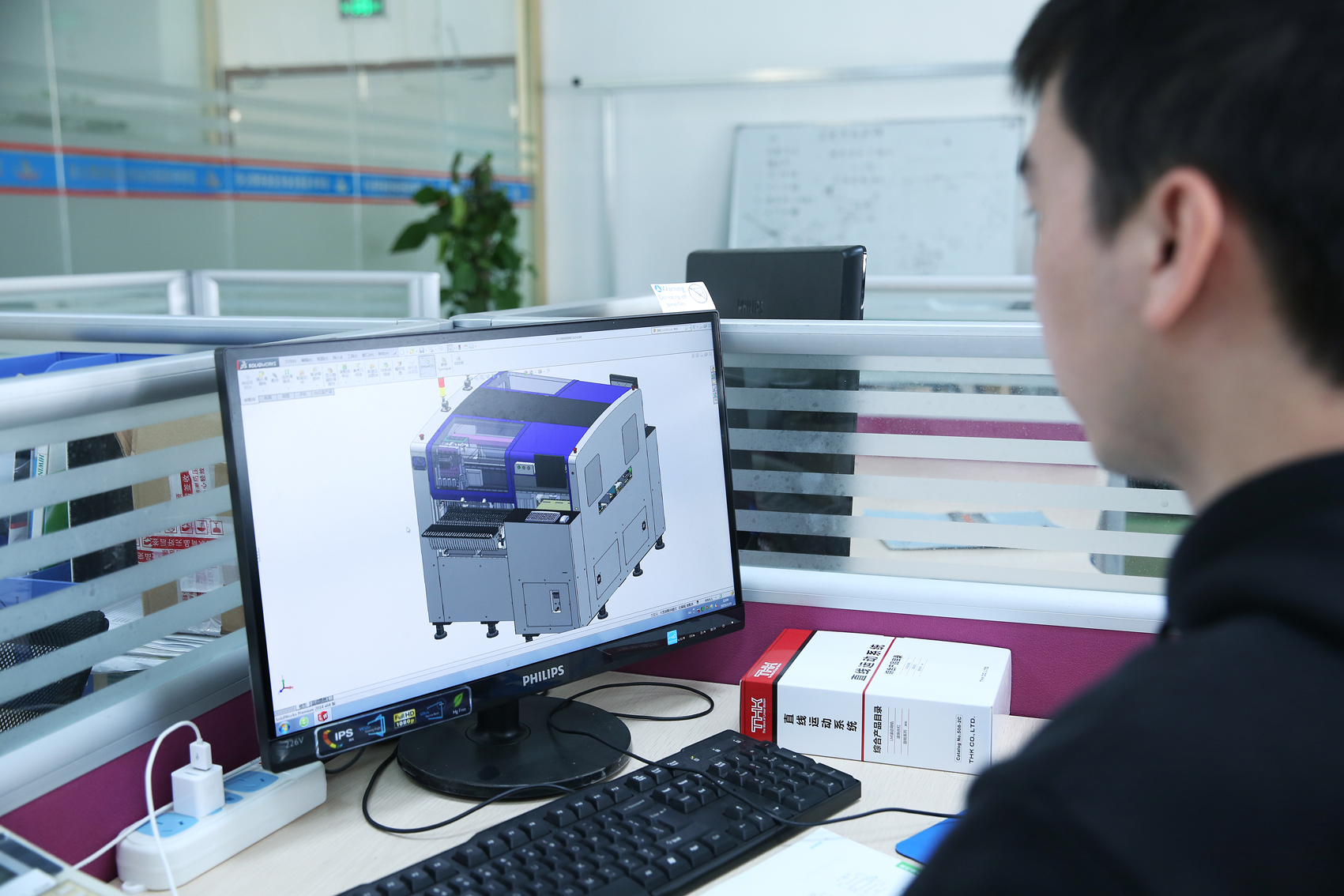 LED Bulb/Power Driver SMT Mounter 40000CPH For SMD Components
