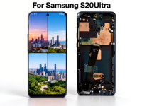 Layar Sentuh OLED LCD Smartphone Original 6.6" Perakitan Layar untuk Model S8-S24 Ultra Grosir dengan Garansi 1 Tahun