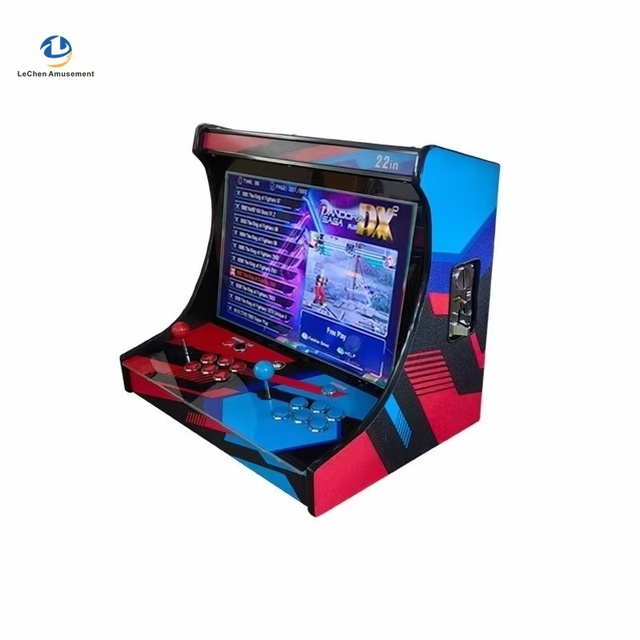 Professional 22 Inch Bartop Arcade Cabinet Pandora Box DX 2 Players Tabletop Arcade Game Machine with Sanwa Joysticks