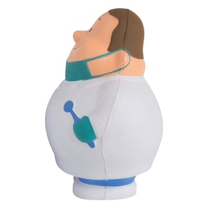 Squishy Stressball Branded Customized Memory Foam Stress <b>Ball</b> Dentist Bert - Product Image 4