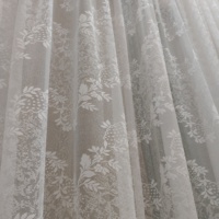 Tissu de rideau transparent de haute qualité, textiles pour rideaux élégants pour la maison