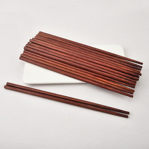 Baguettes de table en bambou imitation bois de santal rouge, nouveau style chinois, baguettes de mariage en bambou et bois, haute valeur esthétique - Product Image 2