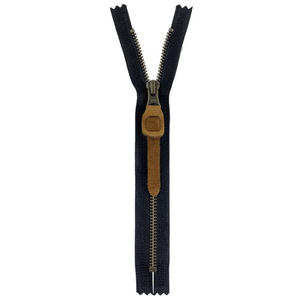 Tirant de fermeture éclair vintage en cuir durable, tirant de fermeture éclair sans perçage pour vêtements, tirant de fermeture éclair détachable. - Product Image 5